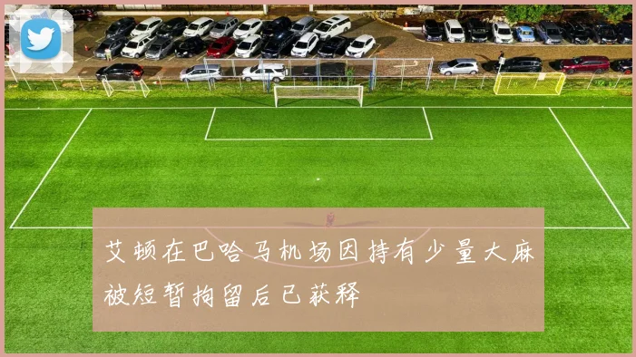 艾顿在巴哈马机场因持有少量大麻被短暂拘留后已获释